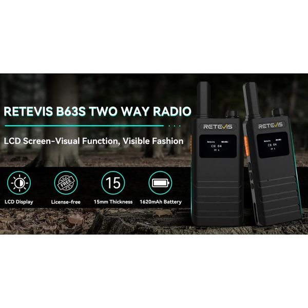 RETEVIS_B63S_01-1536x803_result ΠΟΜΠΟΔΕΚΤΗΣ RETEVIS B63S, PMR16 + 2x M51-B63S EARMOR - Image 3
