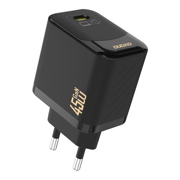 eng_pl_Dudao-A28C-45W-GaN-Wall-Charger-USB-C-Cable-Black-195951_2_result Φορτιστής τοίχου Dudao A28C 45W GaN Wall Charger + USB-C Cable - Image 3