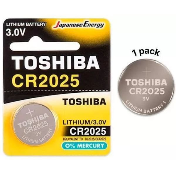 1743179758_50001863934293_result CR2025 Λιθίου Mπαταρία TOSHIBA 3V - Image 1
