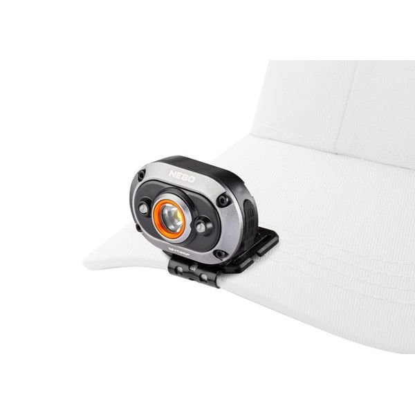 NEB-HLP-0023_Mycro-450-Gray_Hero-Hat-Clip-1024x726_result ΦΑΚΟΣ ΚΕΦΑΛΗΣ NEBO MYCRO 450 - Image 2