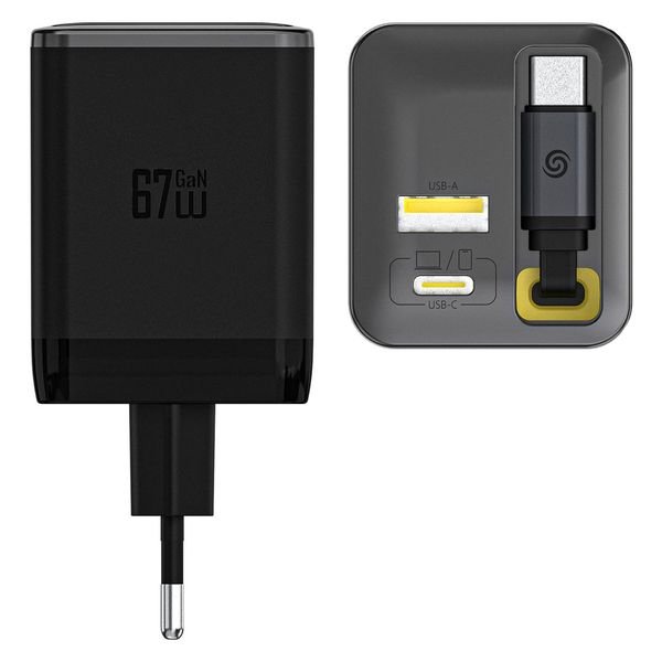 eng_pl_Dudao-A67EU-GaN-67W-Wall-Charger-with-Built-in-Retractable-USB-C-Power-Delivery-Quick-Charge-Cable-Black-200622_4_result Φορτιστής τοίχου Dudao A67EU GaN 67W Με Ενσωματωμένο Ανασυρόμενο Καλώδιο Γρήγορης Φόρτισης USB-C - Image 5
