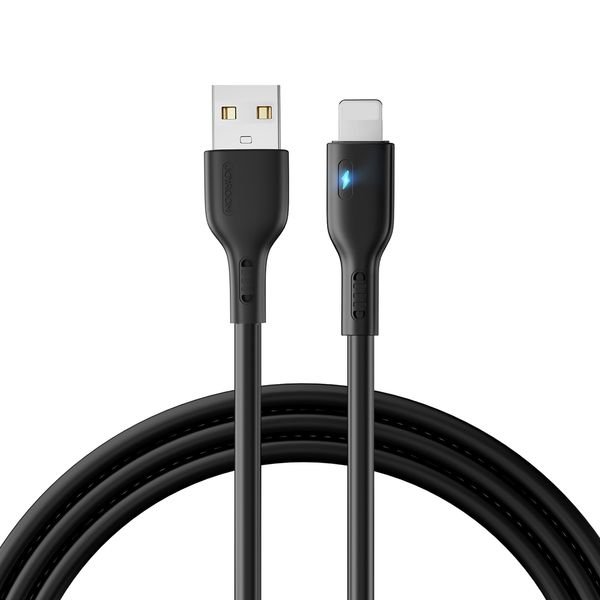 eng_pl_Joyroom-Premium-Series-A13-USB-A-Lightning-2-4A-cable-2m-black-143751_1_result Joyroom Premium Series A13 USB-A / Lightning 2.4A Καλωδιο 2m - Image 2