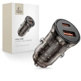 Φορτιστής αυτοκινήτου Tech-Protect CC01 45W 2 θυρών USB-A / USB-C