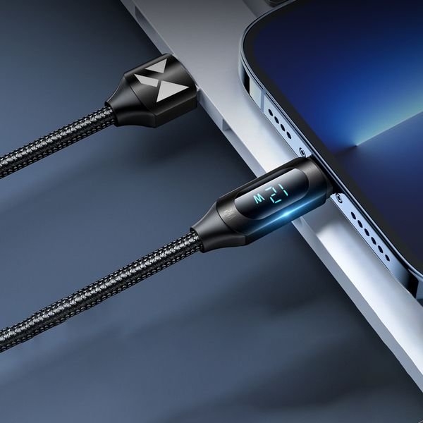 eng_pl_USB-A-Cable-Lightning-Wozinsky-WUALC1-with-LED-Display-2-4A-1m-Black-149634_6_result Καλώδιο USB-A - Lightning Wozinsky WUALC1 με οθόνη LED 2.4A 1m - Image 4