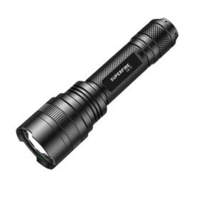 Φακός Superfire C8-H – 1200 lm, USB, 250 μ. 5 λειτουργίες