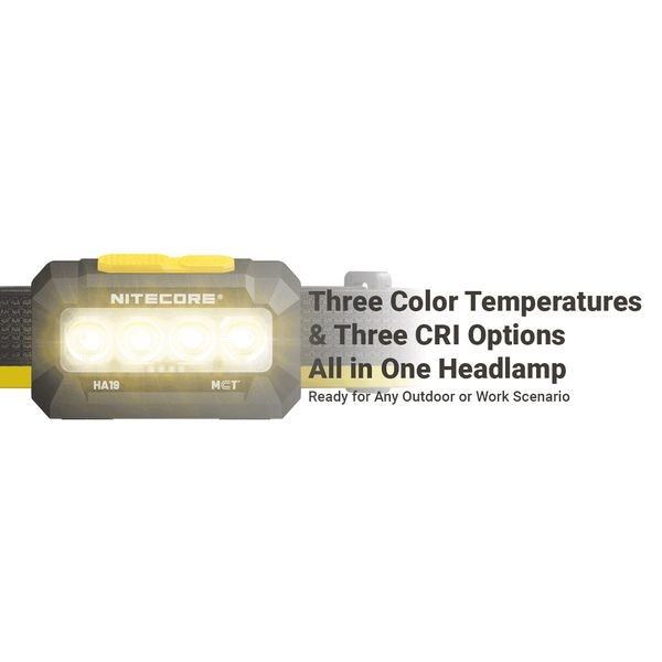 2026072709403517956_result ΦΑΚΟΣ LED NITECORE HEADLAMP HA19, 600 lumens MCT, RGB, CRI - Image 7