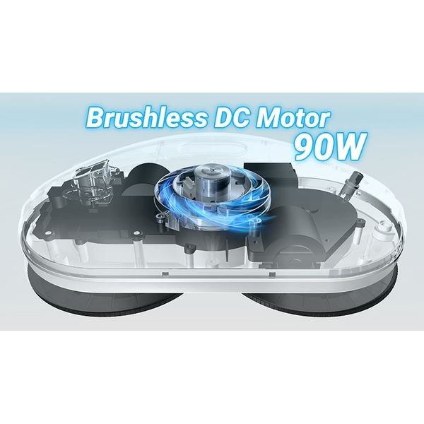 1-motor_result Καθαριστής Τζαμιών Ρομπότ Wi-Fi 90 W,HOBOT 388 - Image 9
