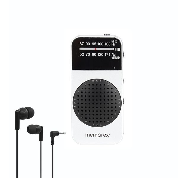 103817_result Ραδιόφωνο Αναλογικό Τσέπης AM/FM ,MEMOREX MX-PR40-SL - Image 1
