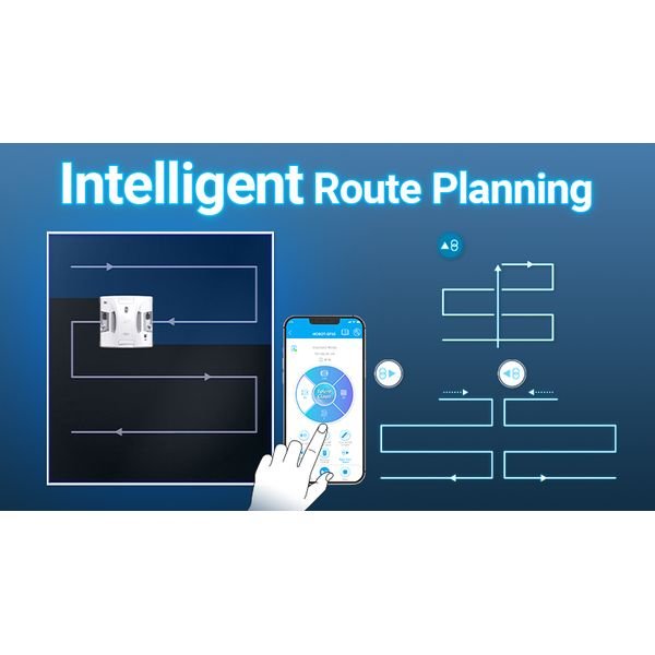 11-route_result HOBOT S7 PRO,Καθαριστής Τζαμιών Ρομπότ Wi-Fi 100 W - Image 10