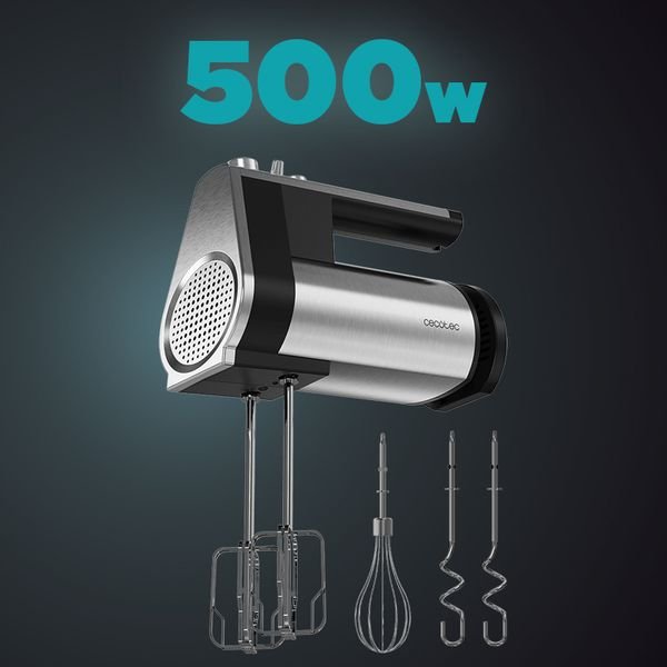 500w-copy_result CECOTEC POWERTWIST 500 FULL STEEL 04385,Μίξερ Χειρός 500 W - Image 3