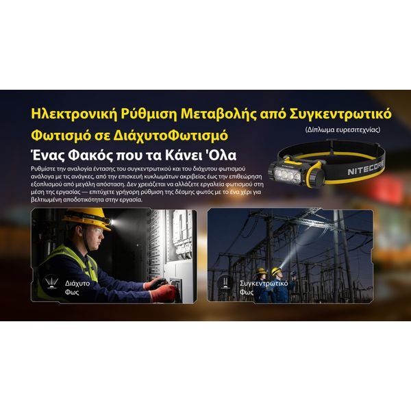 NWH20_GR3-1536x864_result ΦΑΚΟΣ LED NITECORE HEADLAMP NWH20 E-focus work headlamp - Image 10