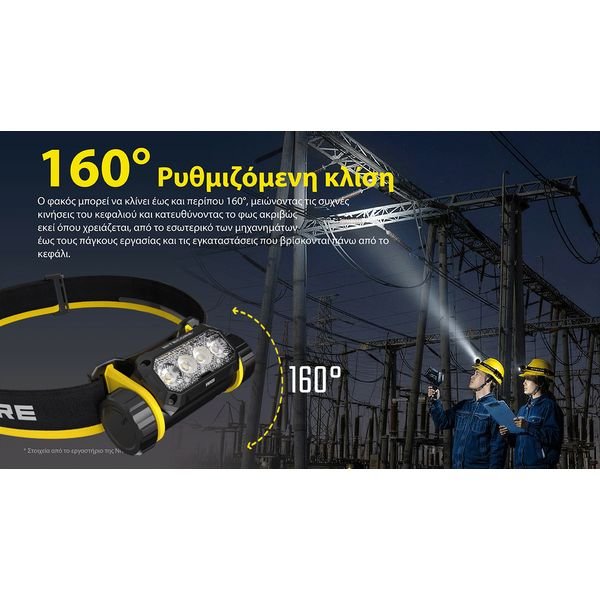 NWH20_H_GR_14_result ΦΑΚΟΣ LED NITECORE HEADLAMP NWH20 E-focus work headlamp - Image 27