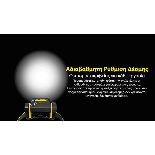 NWH20_H_GR_4-1_result ΦΑΚΟΣ LED NITECORE HEADLAMP NWH20 E-focus work headlamp - Image 26