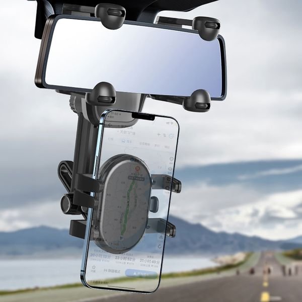 eng_pl_Car-Phone-Holder-for-Rearview-Mirror-Black-164694_11_result Βάση Στήριξης Κινητού Αυτοκινήτου Για Τον Καθρέφτη - Image 11