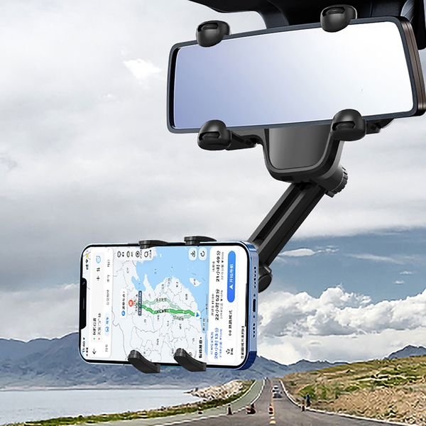 eng_pl_Car-Phone-Holder-for-Rearview-Mirror-Black-164694_2_result Βάση Στήριξης Κινητού Αυτοκινήτου Για Τον Καθρέφτη - Image 3