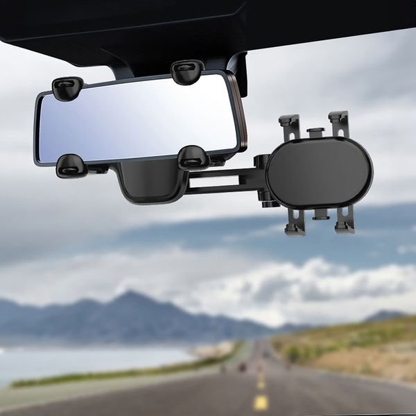 eng_pl_Car-Phone-Holder-for-Rearview-Mirror-Black-164694_3_result Βάση Στήριξης Κινητού Αυτοκινήτου Για Τον Καθρέφτη - Image 4