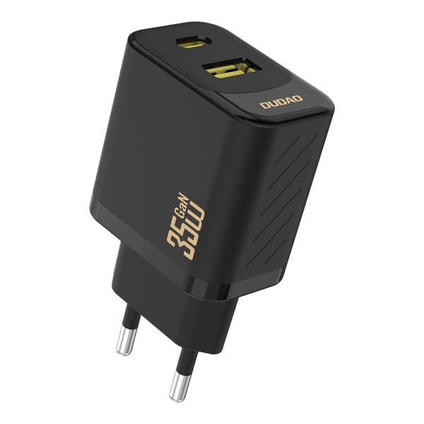 eng_pl_Dudao-A27-Max-35W-GaN-Wall-Charger-Black-195945_1_result Φορτιστής Τοίχου Dudao A27 Max 35W GaN - Image 1