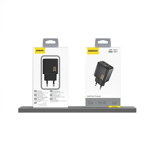 eng_pl_Dudao-A27-Max-35W-GaN-Wall-Charger-Black-195945_2_result Φορτιστής Τοίχου Dudao A27 Max 35W GaN - Image 3