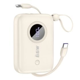 Dudao K14 power bank 10000mAh με καλώδια USB-C / Lightning