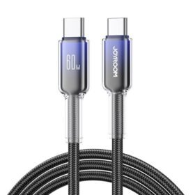 Καλώδιο Joyroom S-A42 Crystal-Clear Series 60W USB-C σε USB-C,1,2m