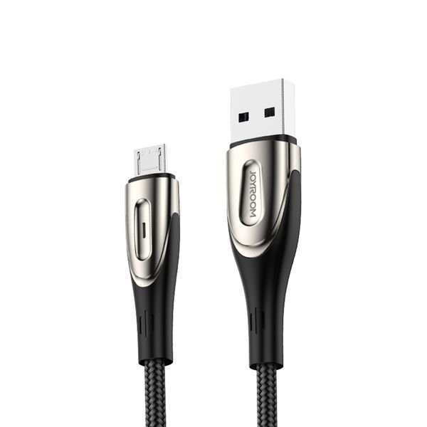 eng_pl_Joyroom-Sharp-Series-S-M411-USB-A-micro-USB-3A-2m-Cable-with-Charging-Indicator-Black-157853_1_result Micro USB 3A Fast Charging Cable 2m Joyroom S-M411 - Image 1