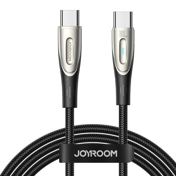 eng_pl_Joyroom-Star-Light-Series-SA27-CC5-USB-C-USB-C-cable-100W-1-2m-black-151889_10_result Καλώδιο Joyroom Star-Light Series SA27-CC5 USB-C / USB-C 100W 1,2m - Image 1