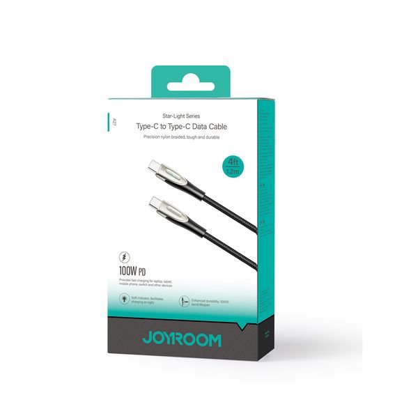 eng_pl_Joyroom-Star-Light-Series-SA27-CC5-USB-C-USB-C-cable-100W-1-2m-black-151889_11_result Καλώδιο Joyroom Star-Light Series SA27-CC5 USB-C / USB-C 100W 1,2m - Image 8