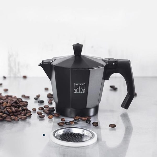 101536_6_result CECOTEC MOKCLASSIC 300 BLACK 01666,Μπρίκι Espresso για 3 Φλυτζάνια - Image 6