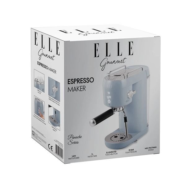 103476_1_result Μηχανή Espresso 1400 W | 20 Bar,ELLE GOURMET Panache EKCMP801BUEU - Image 2