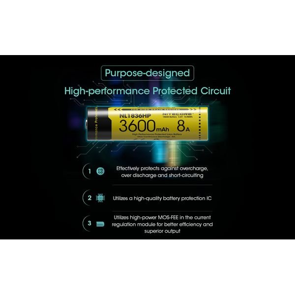 NITECORE_NL1836HP_005_result ΜΠΑΤΑΡΙΑ NITECORE 18650 / 3600mAh,NL1836HP - Image 8
